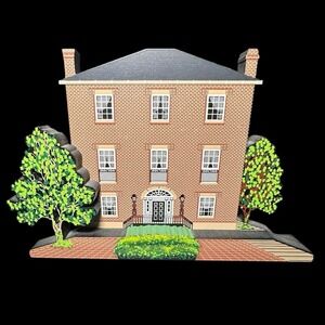 Decatur House Washington, D.C. Shelia's Collectibles Wooden Shelf Sitter 1998